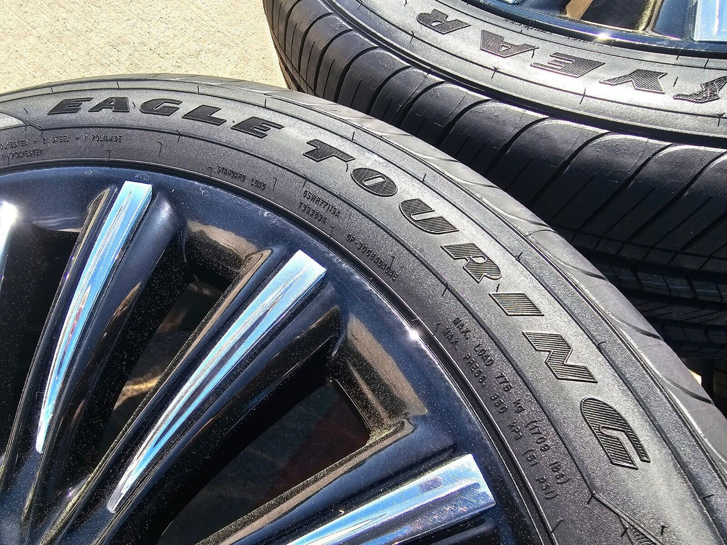 20" Lincoln MKS 3929 OEM rims wheels tires 2011 2012 2013 2014 2015 2016 NEW