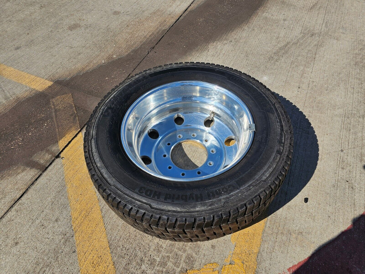 19.5" Ford F-450 Dually F-550 rim tire RAM 4500 OEM 10x225 REAR SPARE