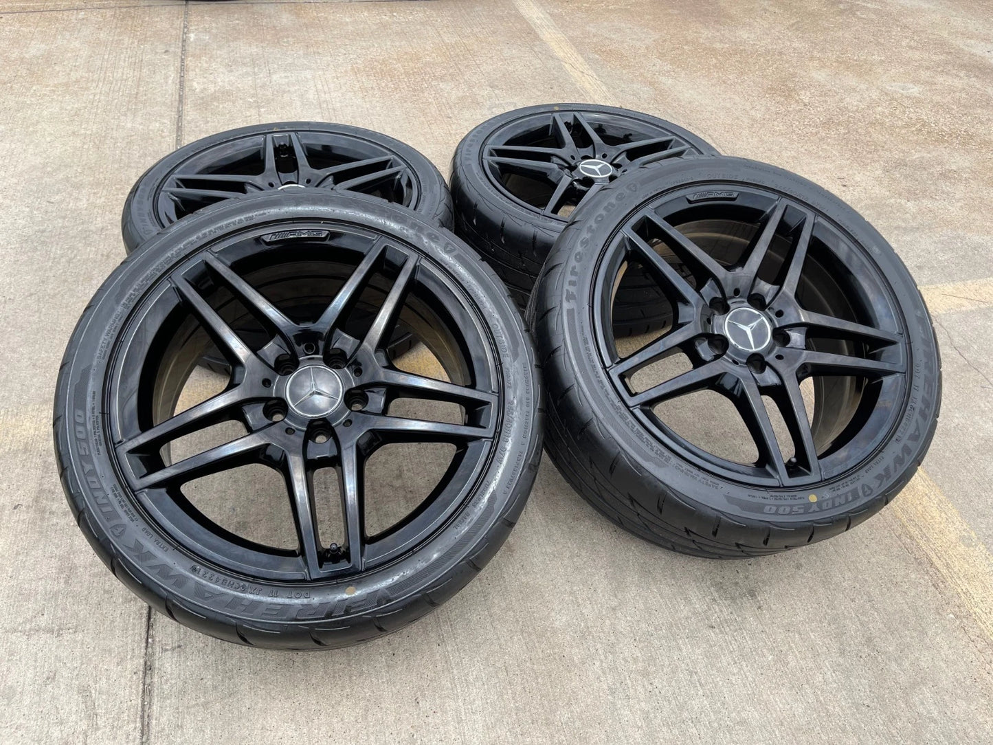 18" Mercedes E350 E550 C300 C E S Class AMG OEM 85458 85398 wheels rims tires