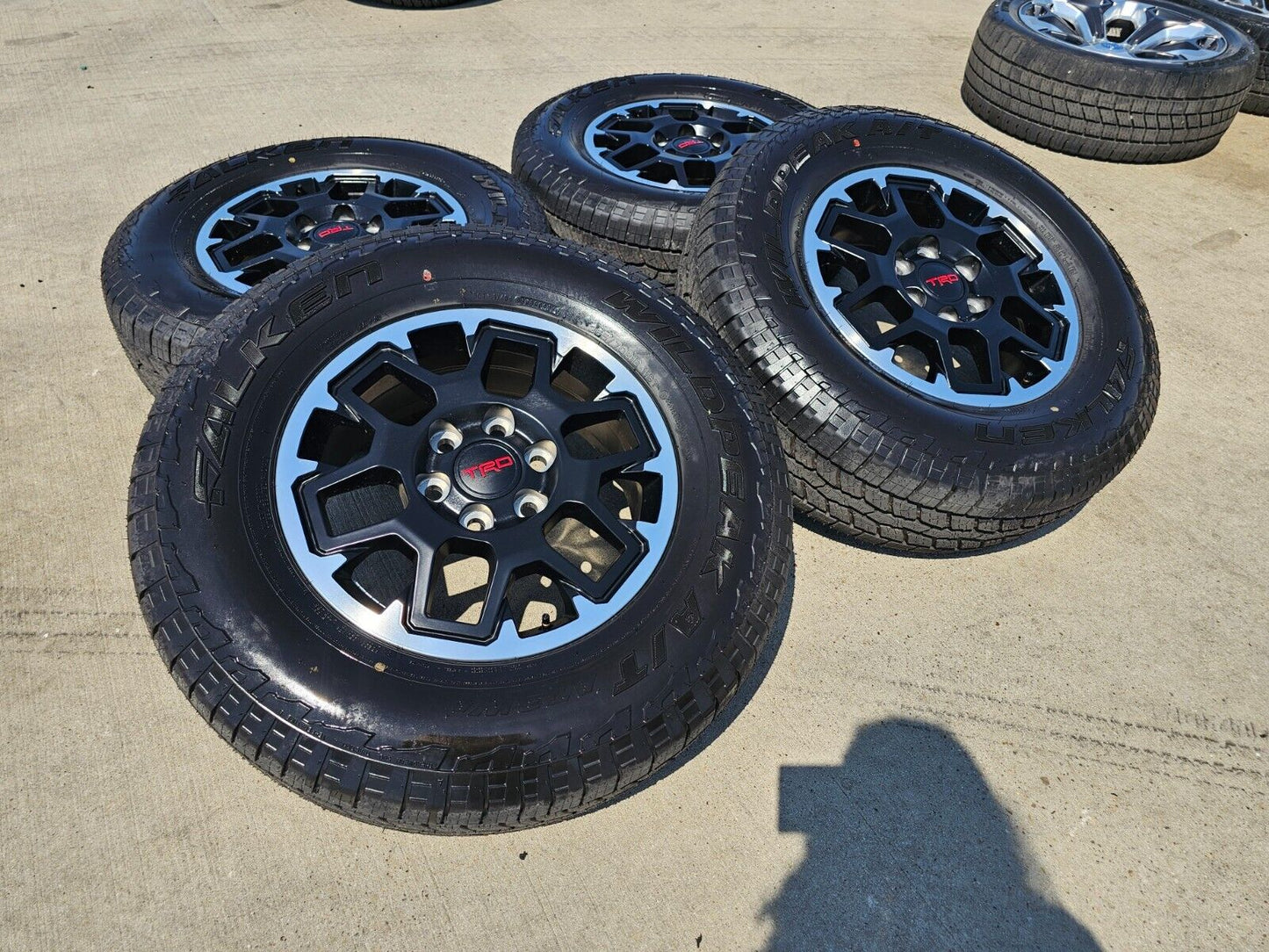 18" Toyota Tacoma 4Runner TRD OEM wheels rims tires 2024 2025