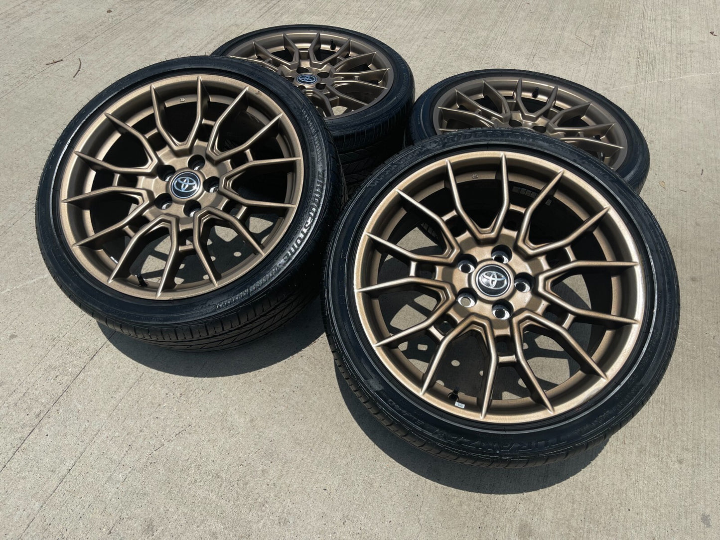 19" Toyota Camry OEM TRD Bronze wheels rims 75246 Avalon Lexus tires