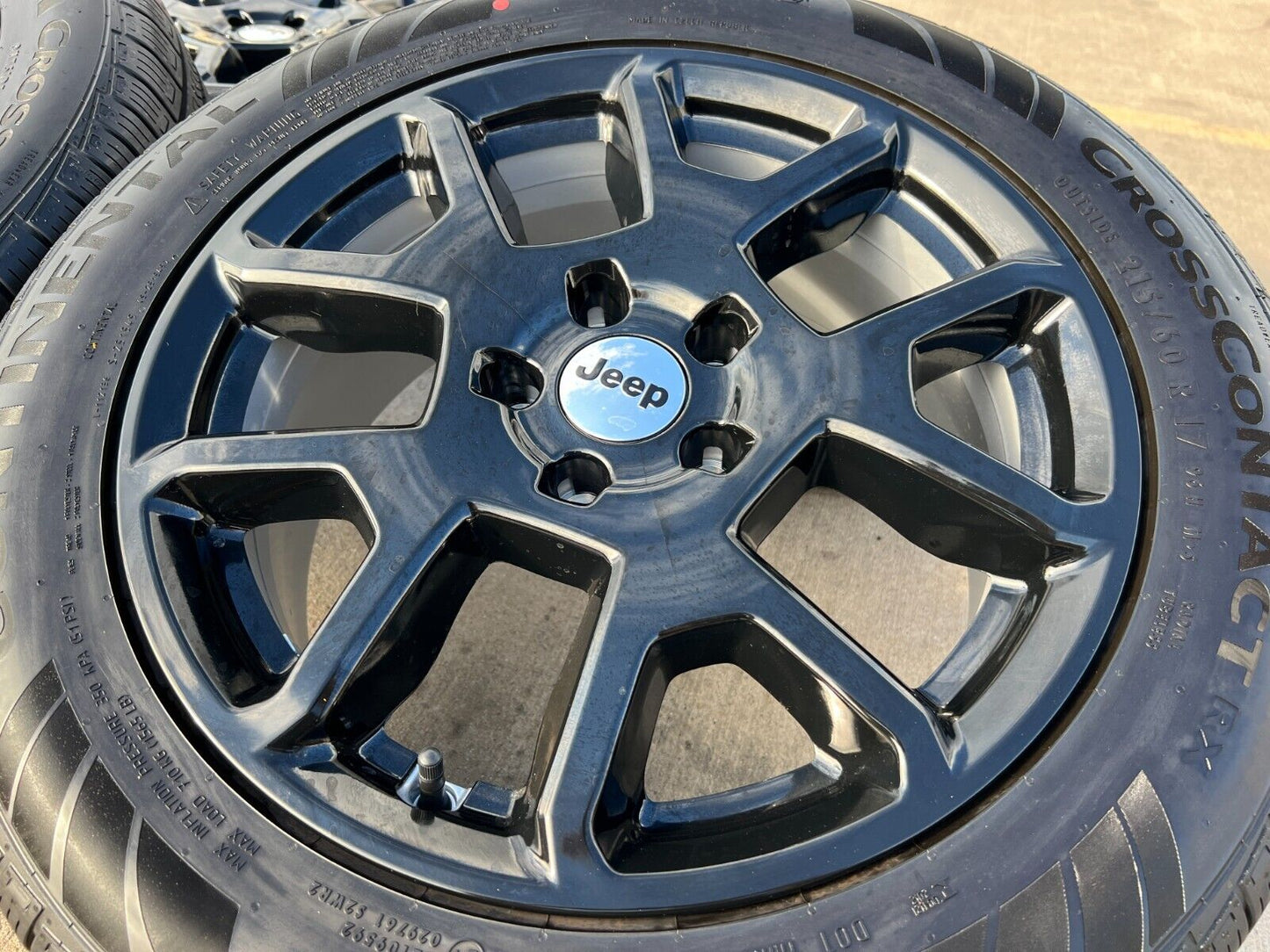 17" Jeep Cherokee wheels OEM rims Compass 9257 9225 Renegade NEW