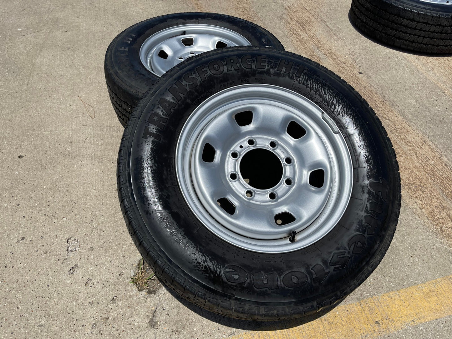 17" Dodge Ram 2500 3500 OEM wheel rim 2497 tire FIRESTONE