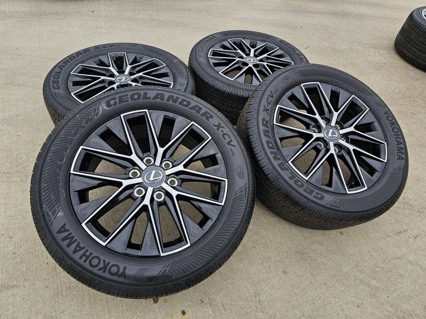 20" Lexus GX550 OEM wheels rims Toyota Land Cruiser Tundra 10545 LX600 2025 NEW