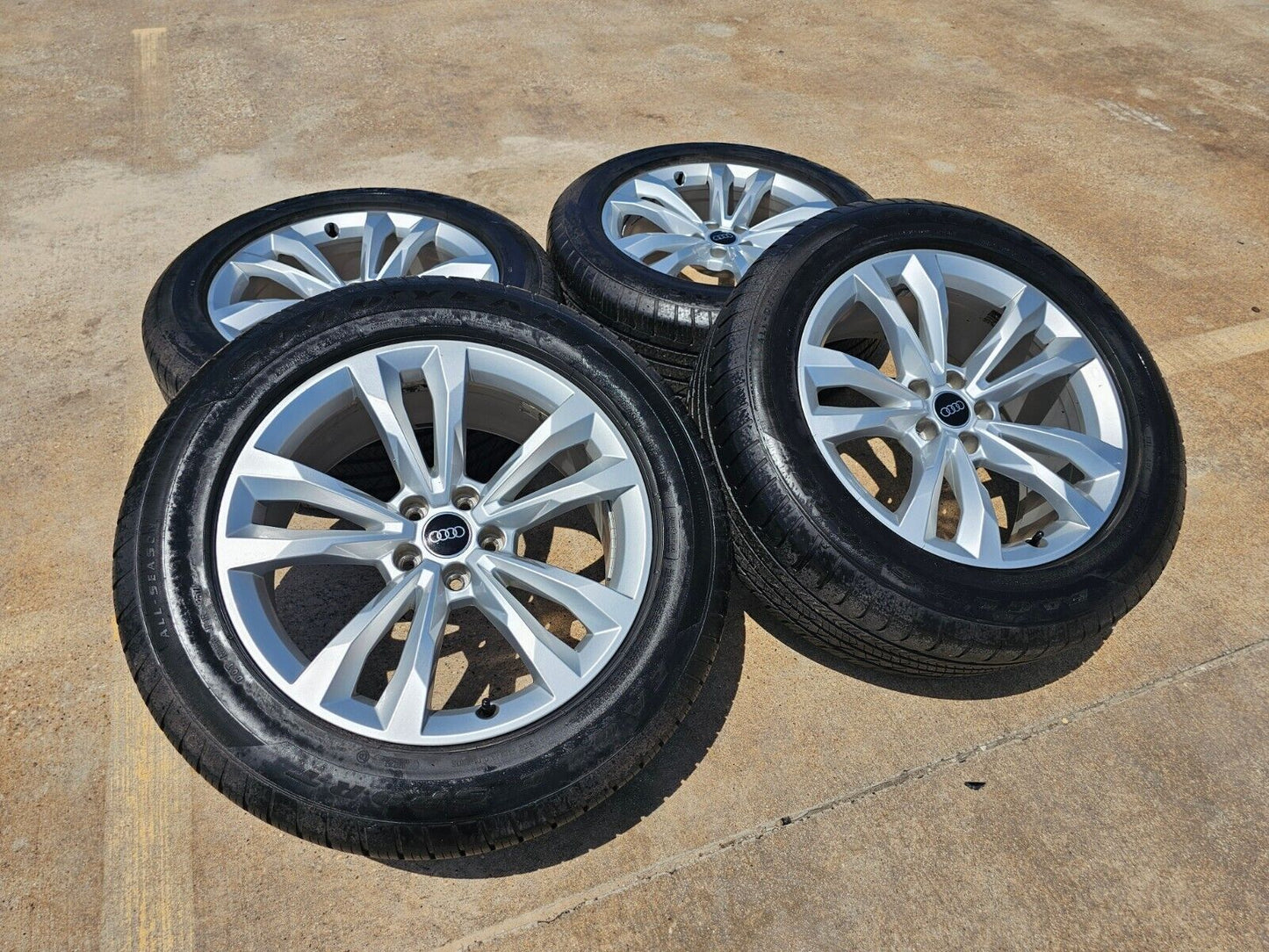 19" Audi Q7 Q8 OEM wheels rims tires 59011 RS S VW Atlas 2017 2018 2020 2021