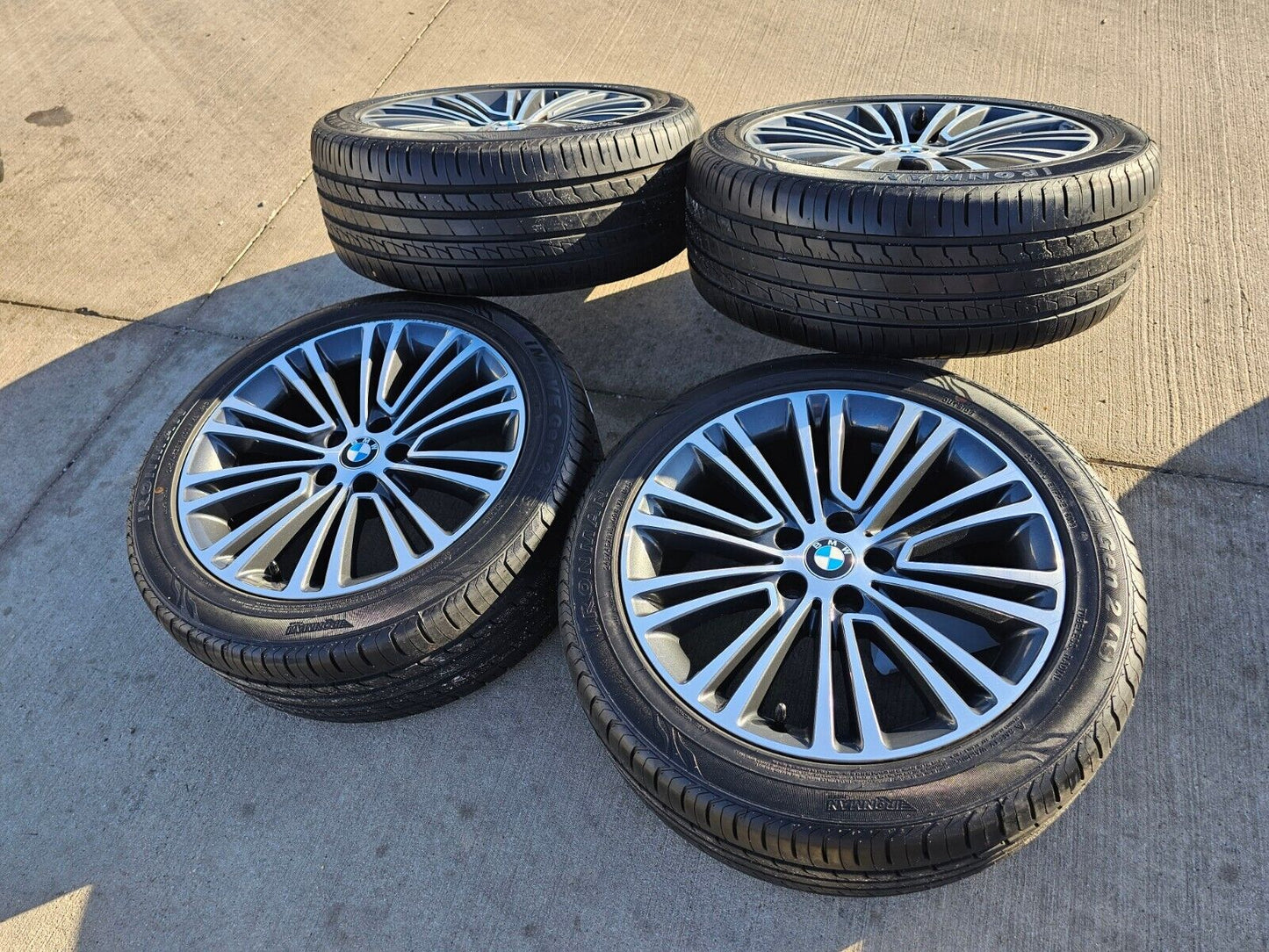 18" BMW 5 Series 530i 540i M550i 530e OEM 86326 wheels rims 5x112