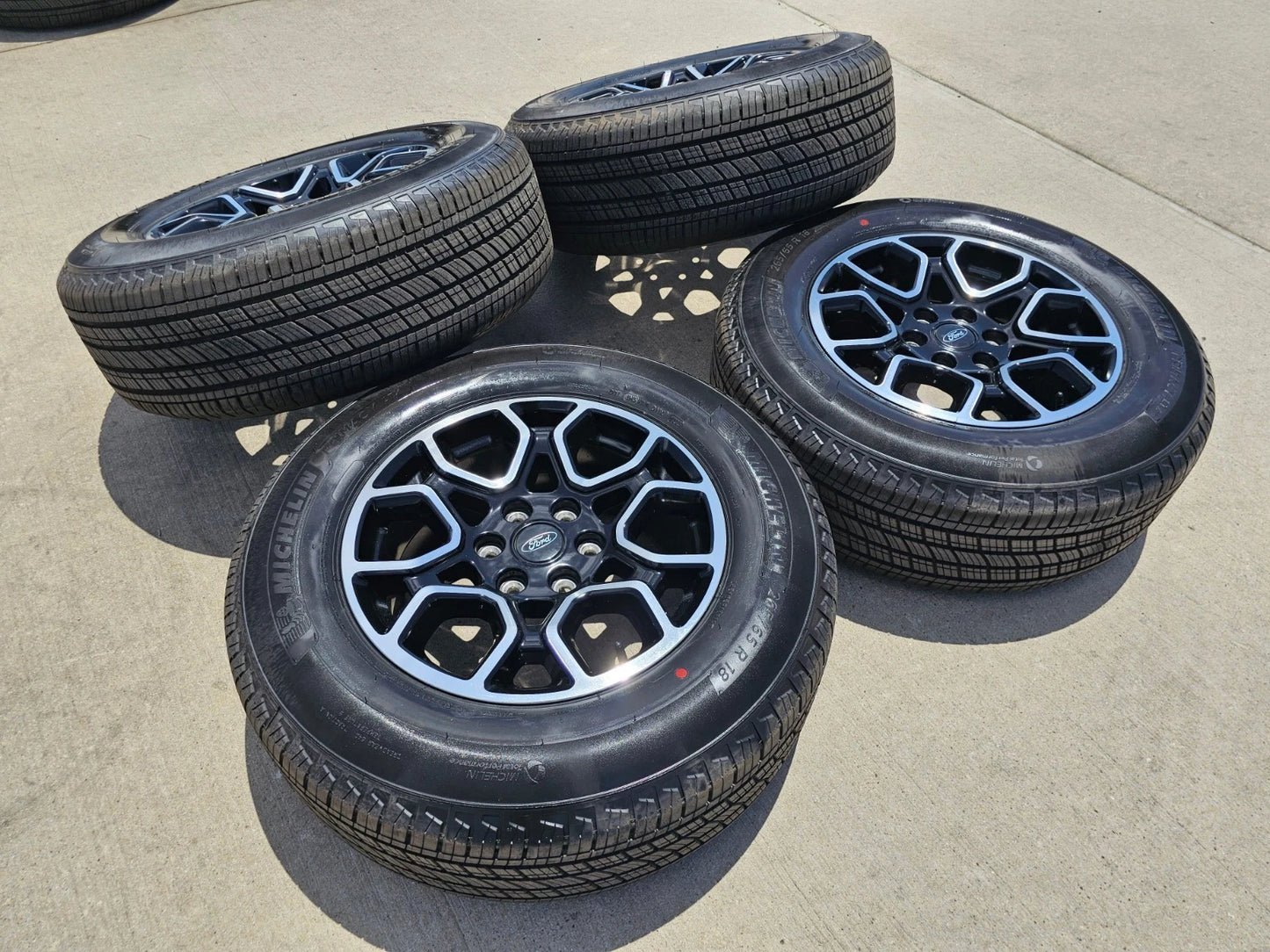 18" Ford F-150 OEM rims wheels 95049 10340 Expedition 2025 2026 NEW MICHELIN