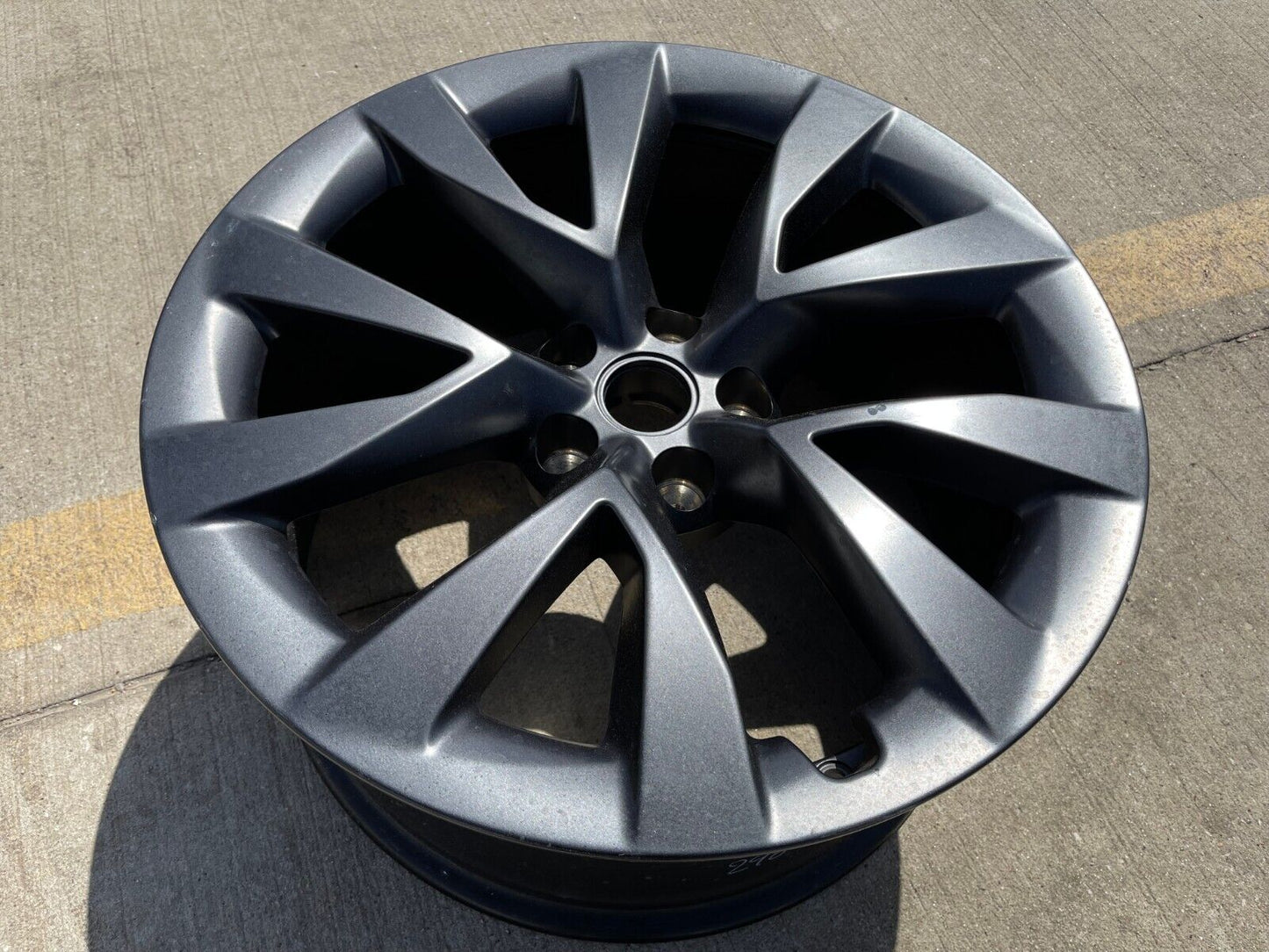 20x10 20" Tesla Model X OEM wheel rim REAR spare 2021 2022 2023 2024 2025