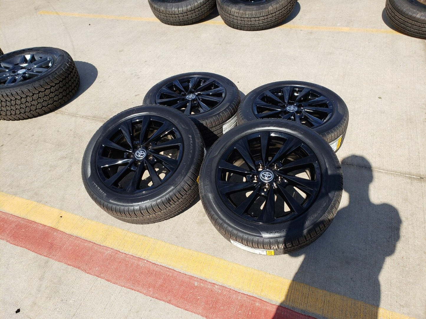17" Toyota Camry Avalon OEM wheels rims 69137 96992 CHR black 2023 2024 2025 NEW