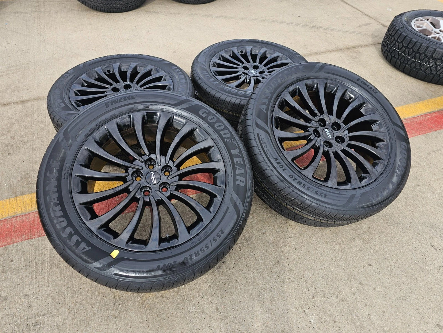 20" Lincoln Aviator Black Label OEM rims wheels 10189 Explorer 2024 2025 NEW