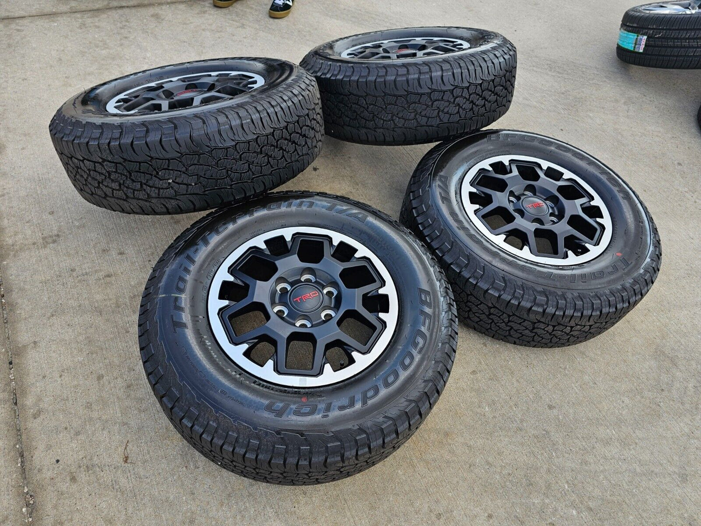 17" Toyota Tacoma 4Runner TRD OEM 42611 95893 10638 wheels rims 2025 BFG NEW