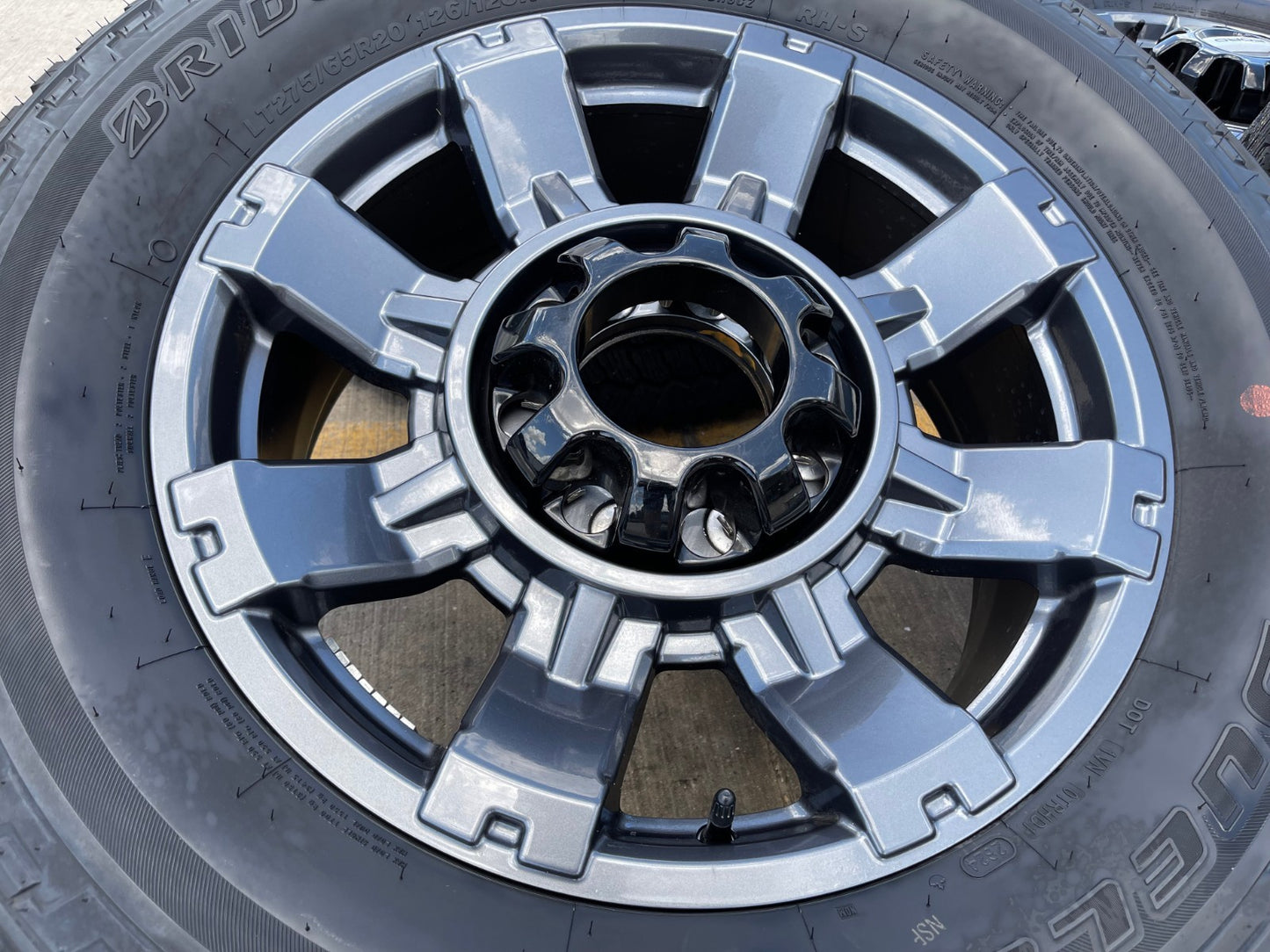 20" Ford F-250 F-350 OEM gray Lariat 10485 10296 wheels rims tires