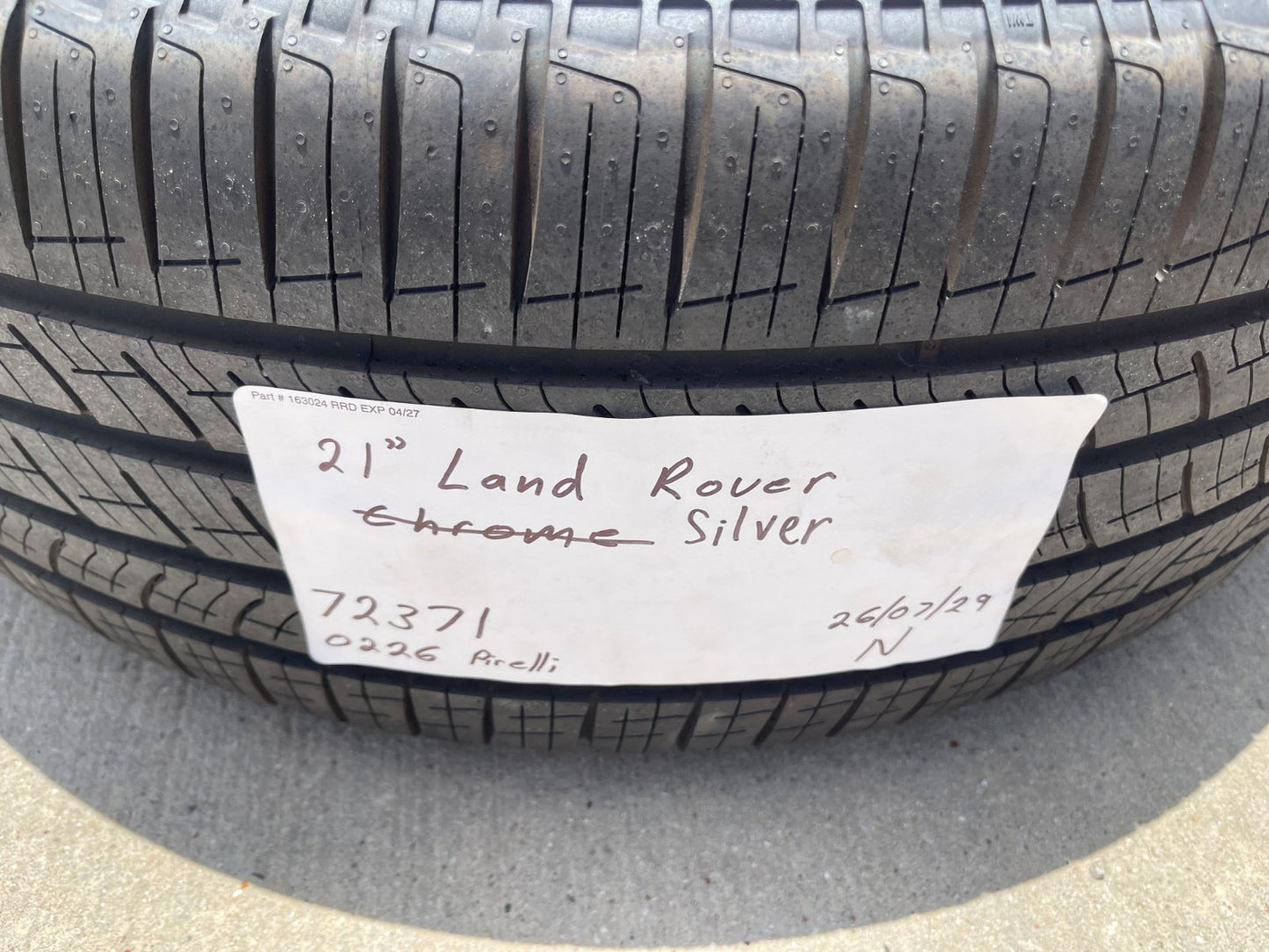 21" Land Rover Autobiography OEM Range 72371 wheels rims 2024 2025 2026 2027 NEW