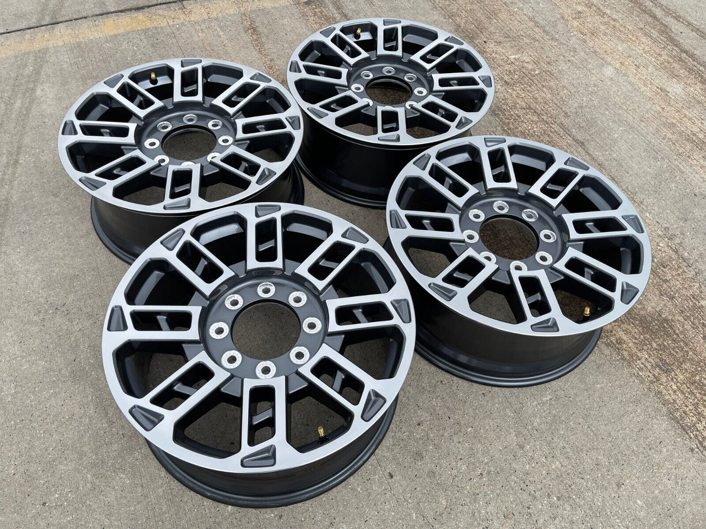20" Ford F-250 F-350 OEM LIMITED Platinum wheels 10302 10483 rims 2024 2025 NEW