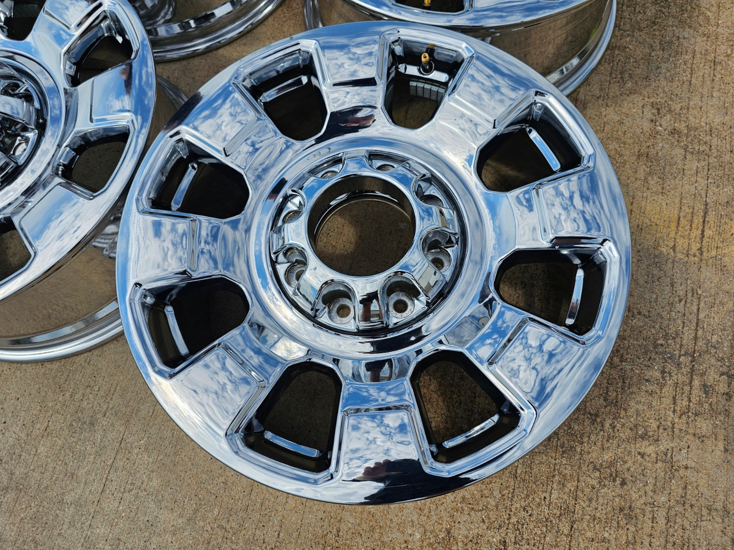 20" Ford F-250 F-350 OEM Lariat 10295 25085 10552 wheels rims 2024 2025 2026