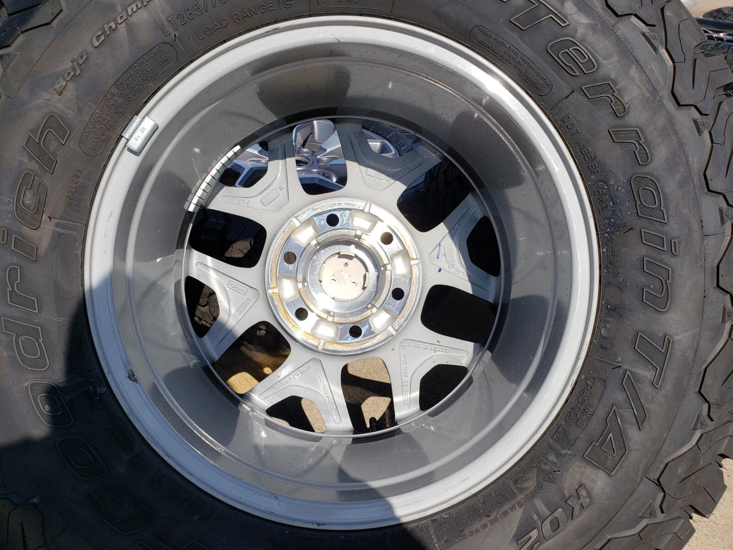 17" Ford Bronco wheels rims SASQUATCH Ranger 95229 10387 BFG 2024 2025 2026 NEW