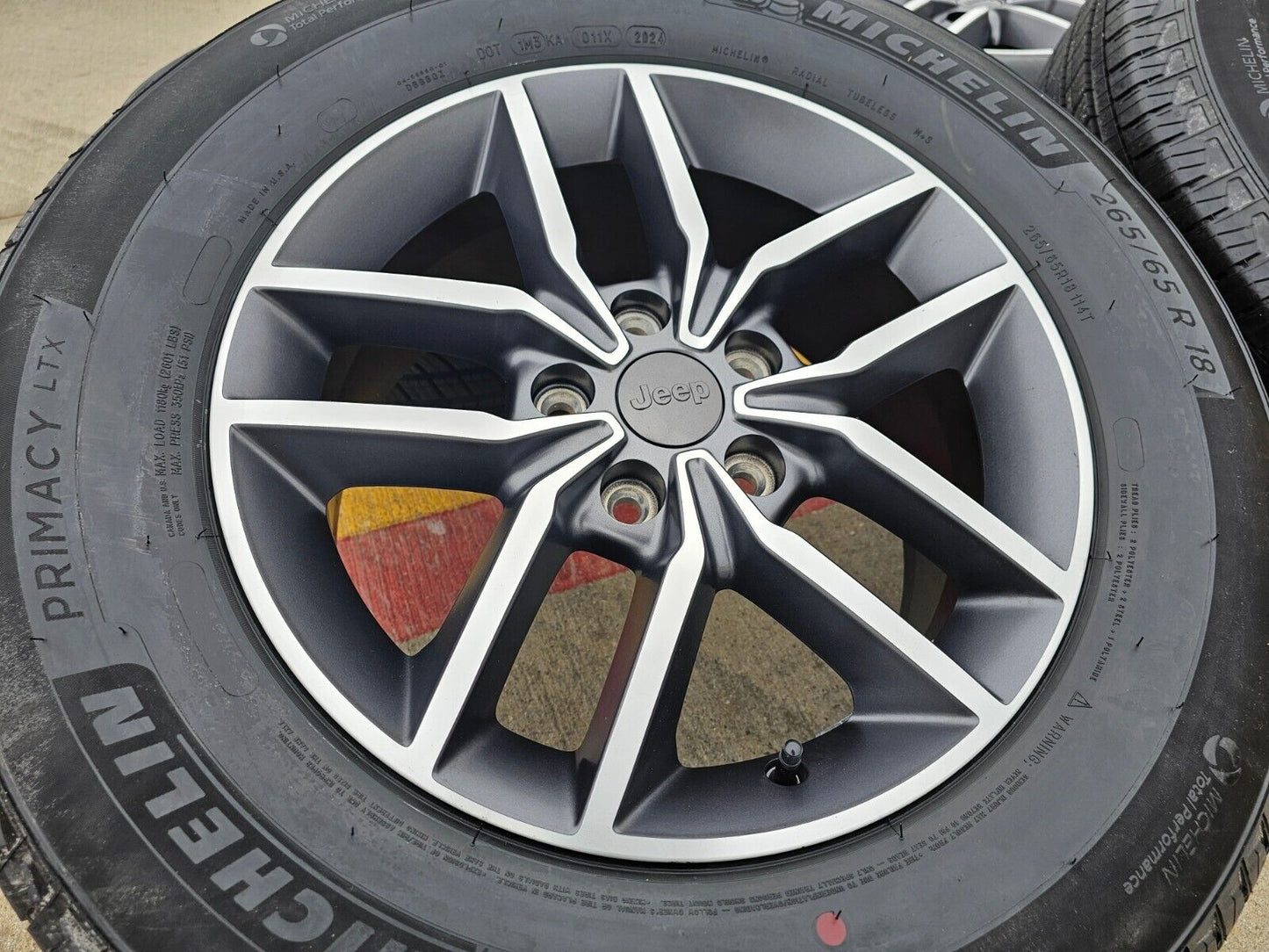 18" Jeep Grand Cherokee Durango OEM 9164 LIMITED wheels rims tires MICHELIN NEW
