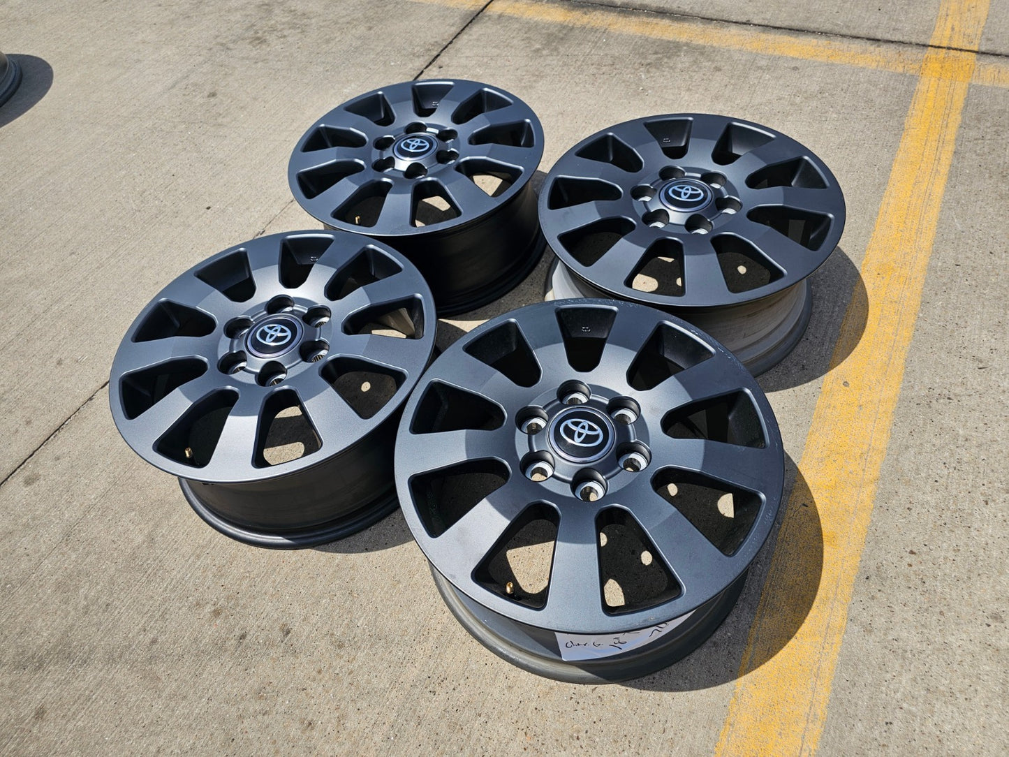 18" Toyota Land Cruiser OEM TRD wheels rims 95952 Tundra Sequoia NEW
