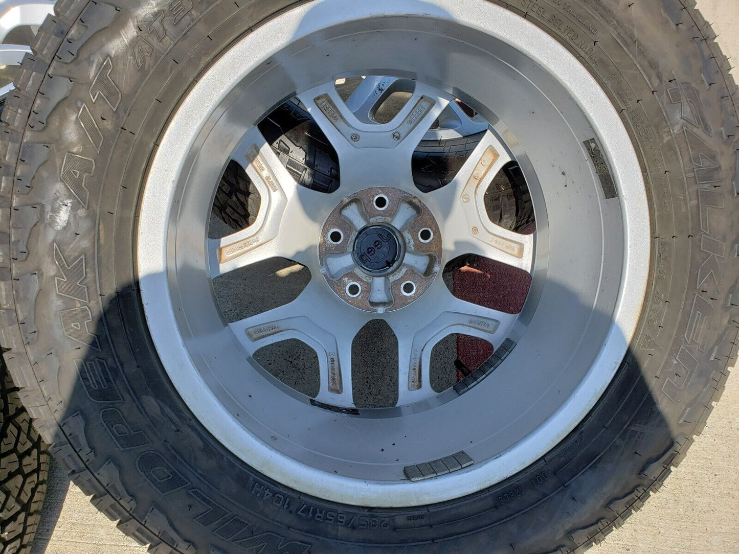 17" Jeep Cherokee wheels OEM 9148 rims Compass Renegade tires
