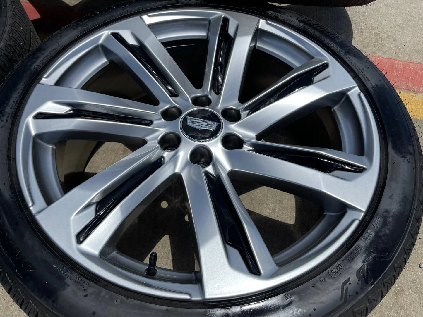 24" Cadillac Escalade V OEM wheels rims tires 2022 2023 2024 2025 2026