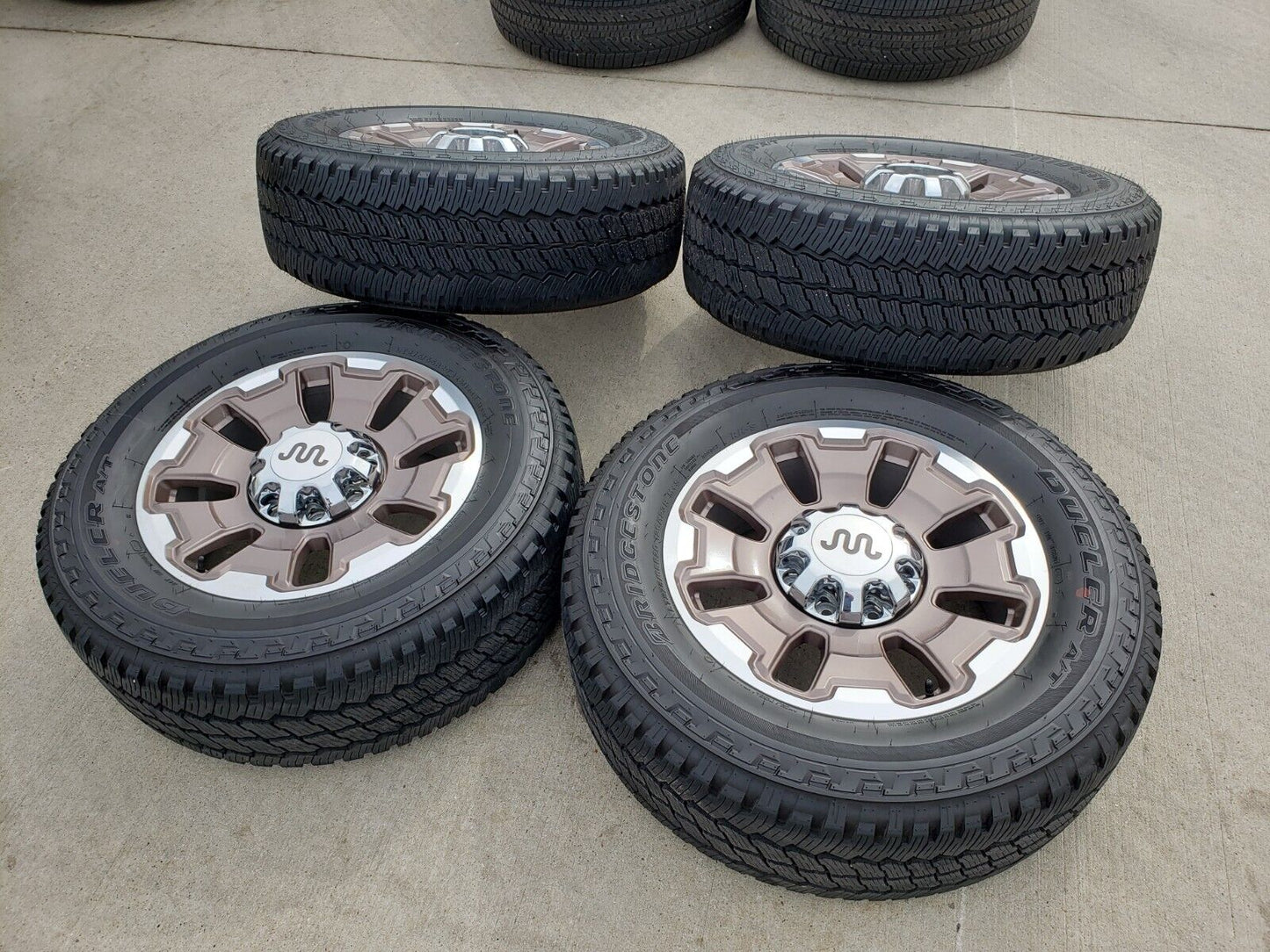 20" Ford F-250 F-350 OEM KING RANCH tan wheels rims 10487 2024 2025