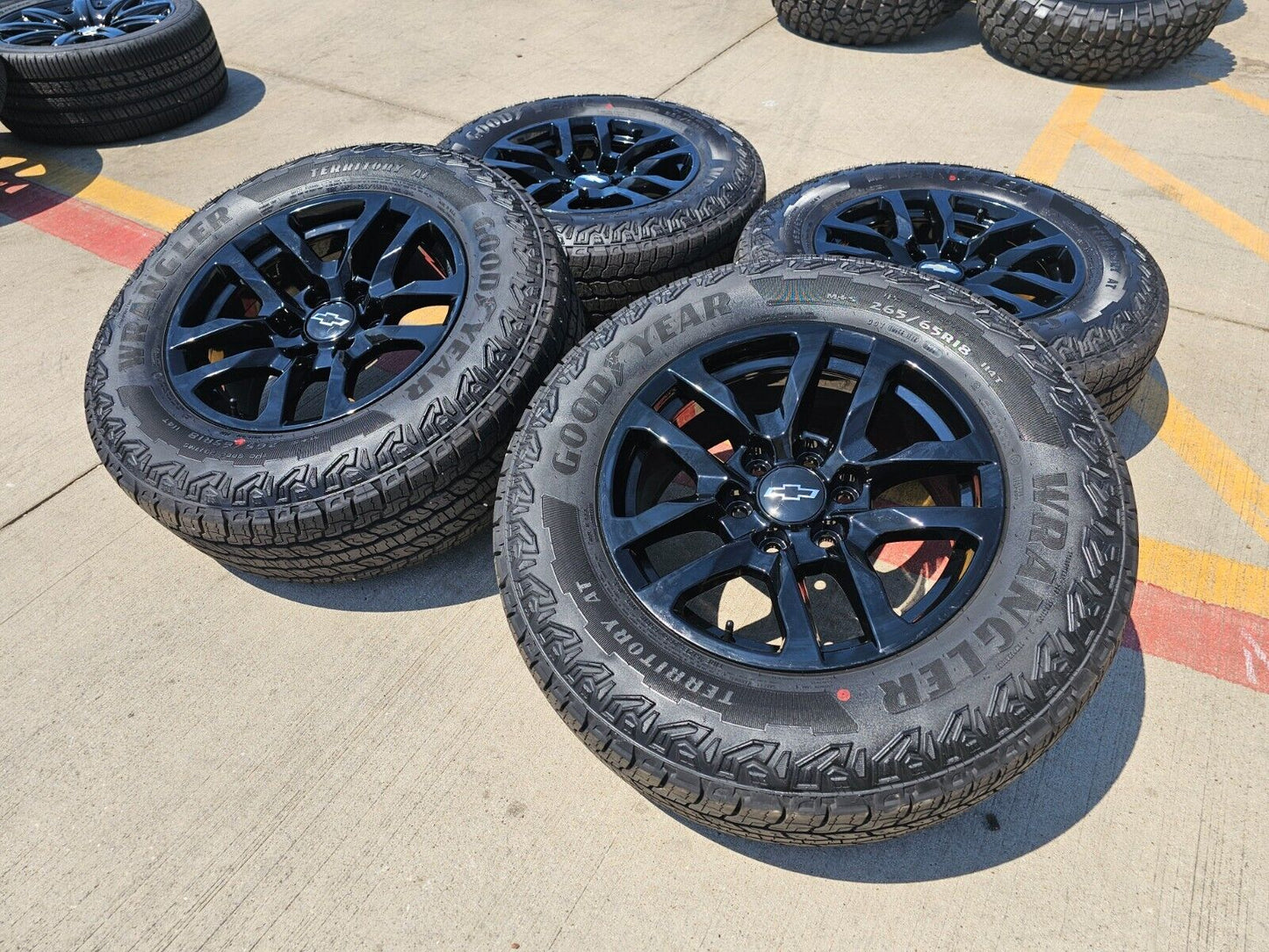 18" Chevy Silverado Suburban Tahoe OEM 5912 wheels rims GMC 2021 2022 2023 2024