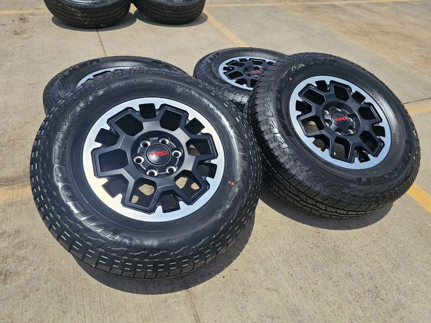 18" Toyota Tacoma 4Runner TRD OEM wheels rims 2024 2025 2026 NEW