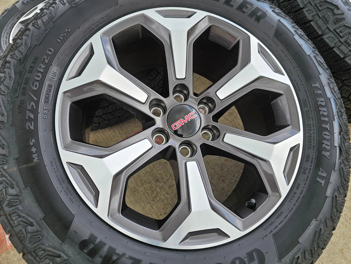20" GMC Sierra Canyon Chevy Silverado OEM wheels rims 2024 2025 2026 NEW