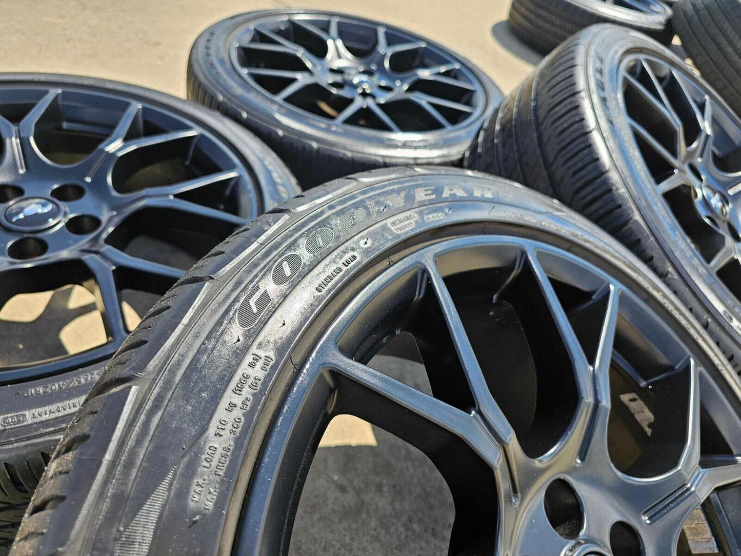 19" Ford Mustang Stealth GT OEM wheels rims 10163 tires