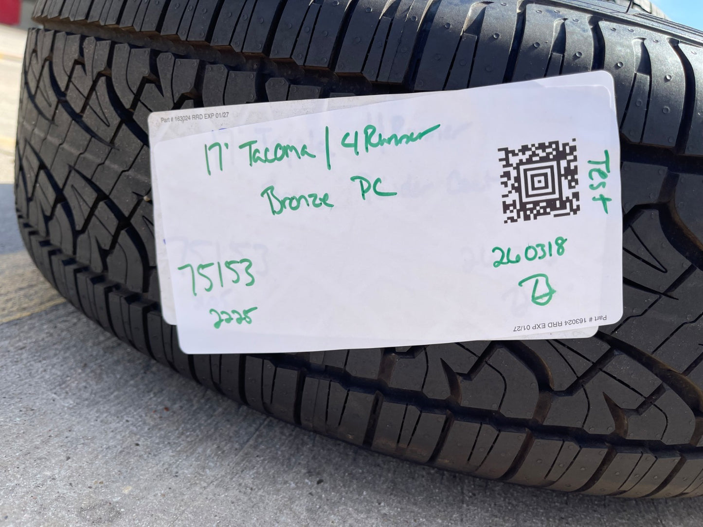 17" 4Runner Toyota Tacoma OEM wheels rims 75153 FJ BRONZE SET PIRELLI A/T NEW