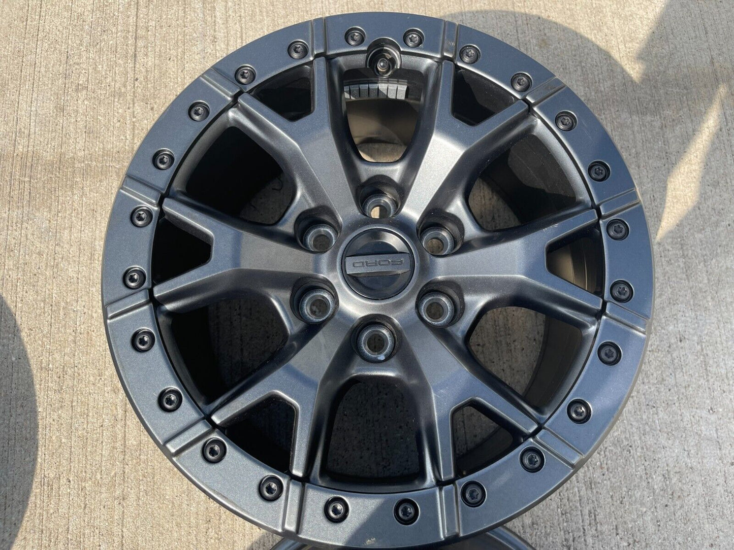 17" Ford F-150 Raptor OEM BEADLOCK rim wheel 10460 spare 2021 2022 2023 2024