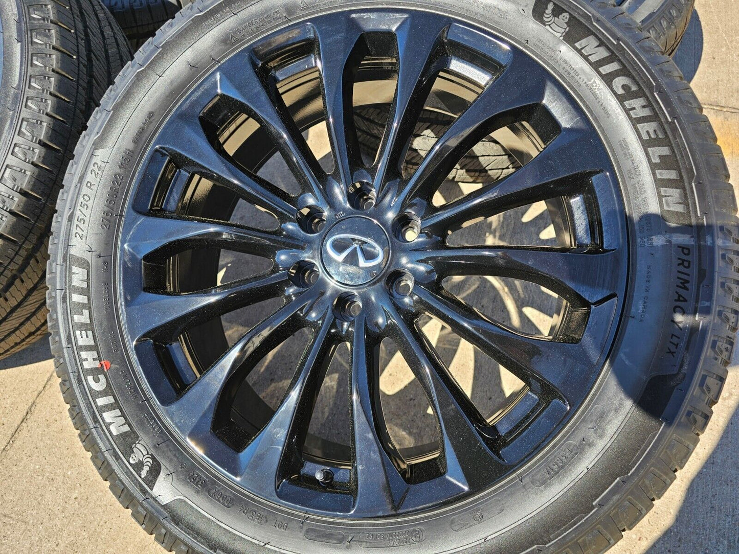 22" Infiniti QX80 QX56 OEM wheels rims 62799 73770 Nissan Titan Armada NEW