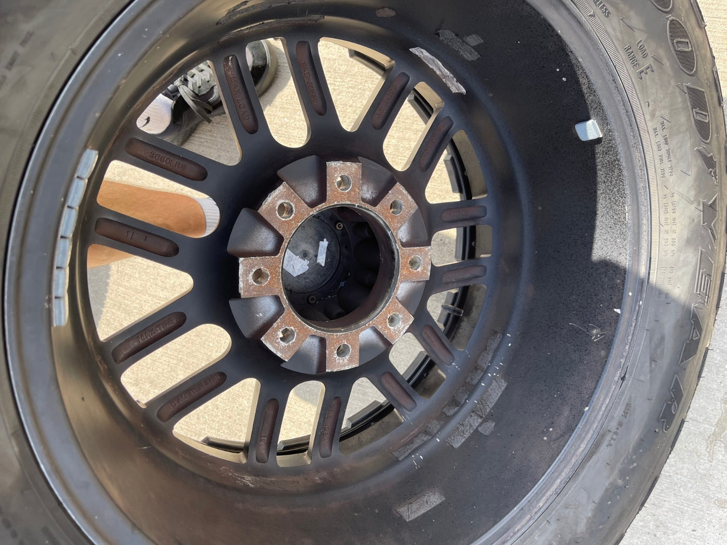 20" Ford F-250 F-350 ROUSH OEM rims wheels tires GOODYEAR