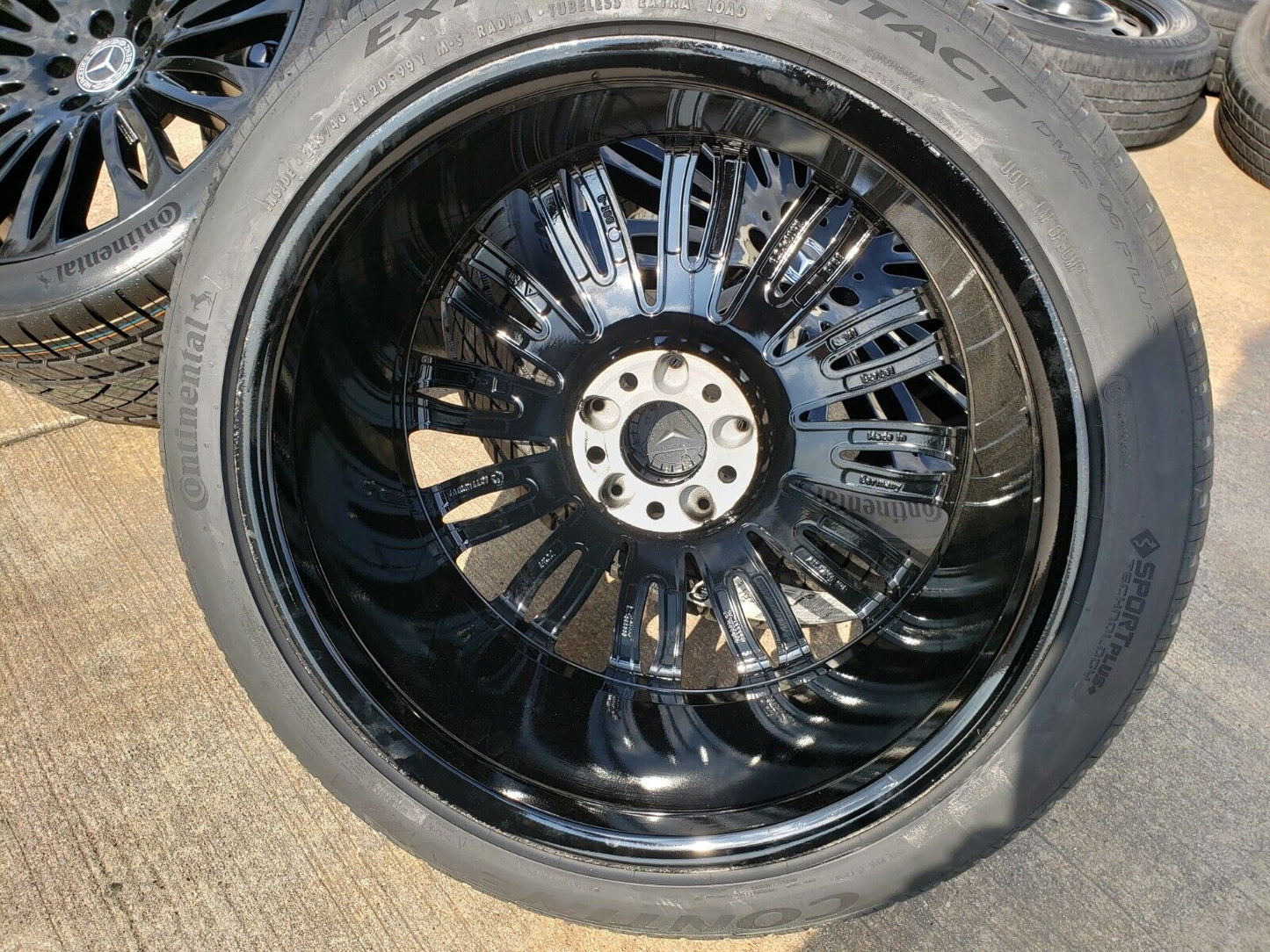 20" Mercedes S550 S600 S65 S63 OEM 85504 85505 wheels rims tires NEW