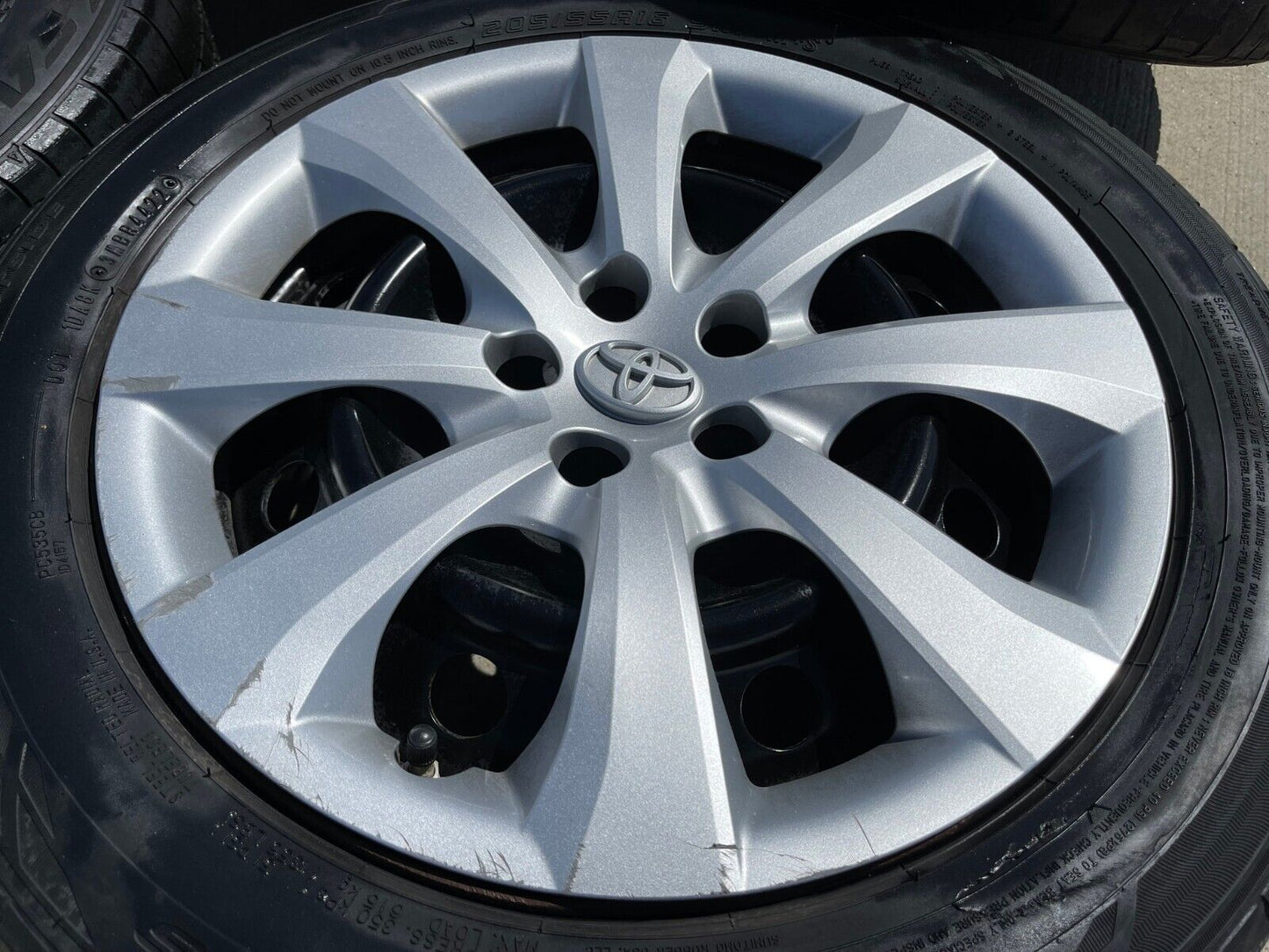 16" Toyota Corolla OEM 75253 wheels rims 2020 2021 2022 2023 2024 2025 NEW tires