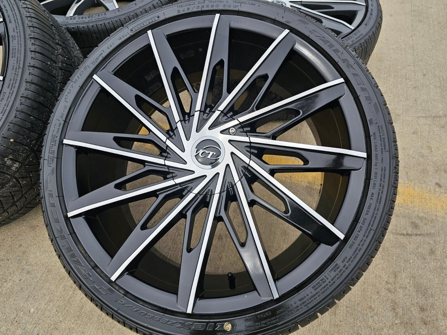 20" VCT V86 Chevy Malibu wheels rims tires Trailblazer Equinox GMC Terrain