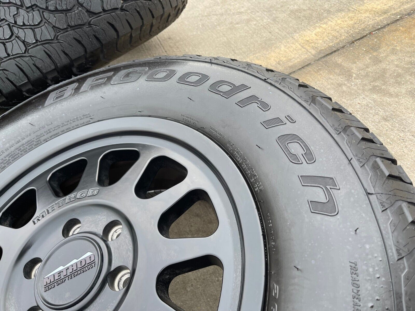 17x7.5 Method MR703 INEOS Grenadier wheels rims tires 6x130 NEW BFG