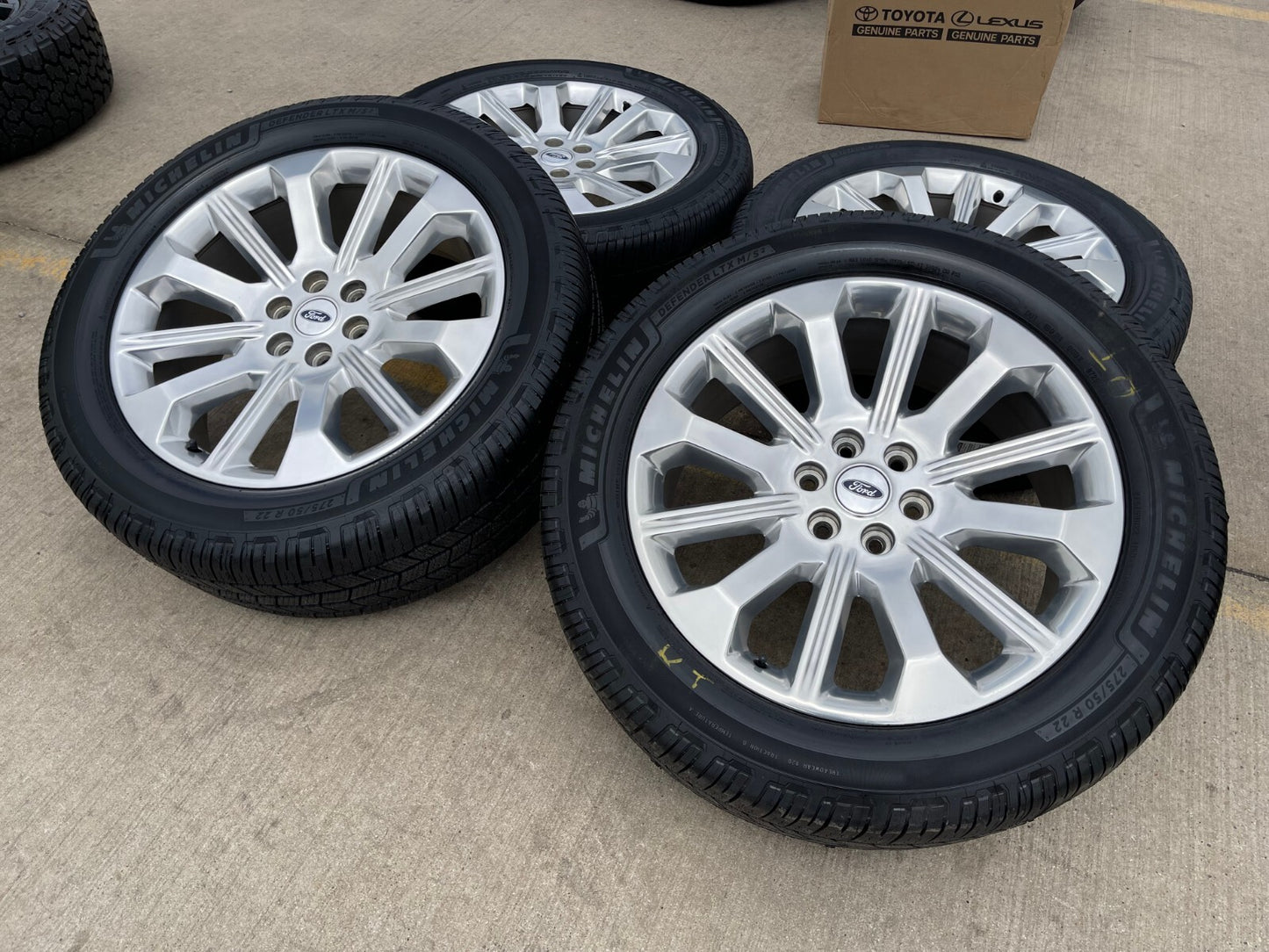 22" Ford F-150 LIMITED OEM rims wheels 95103 10349 Expedition 2023 2024 2025 NEW