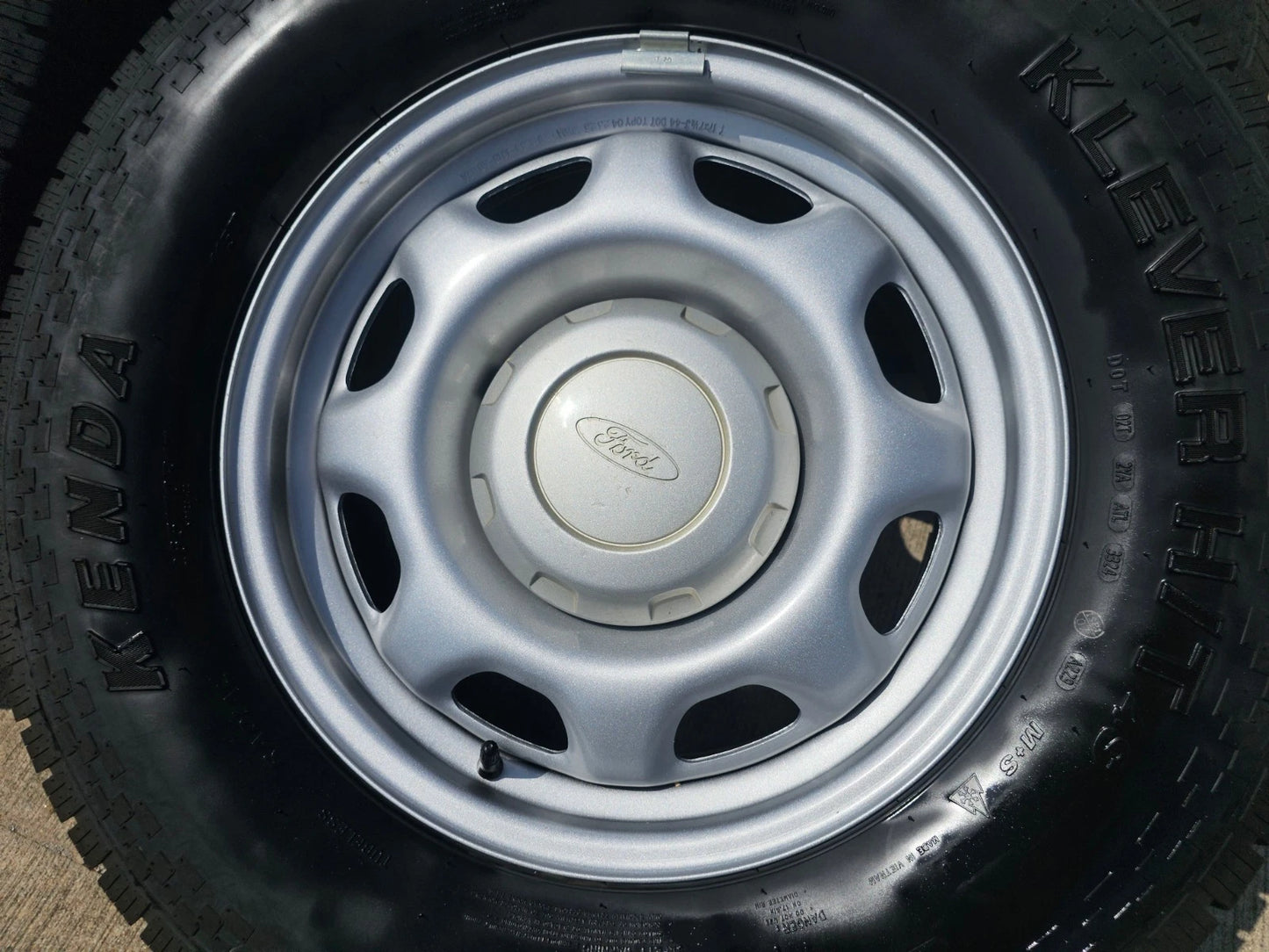 17" Ford F-150 OEM rims wheels 3857 tires steel 2020 2021 2022 2023 2024 2025