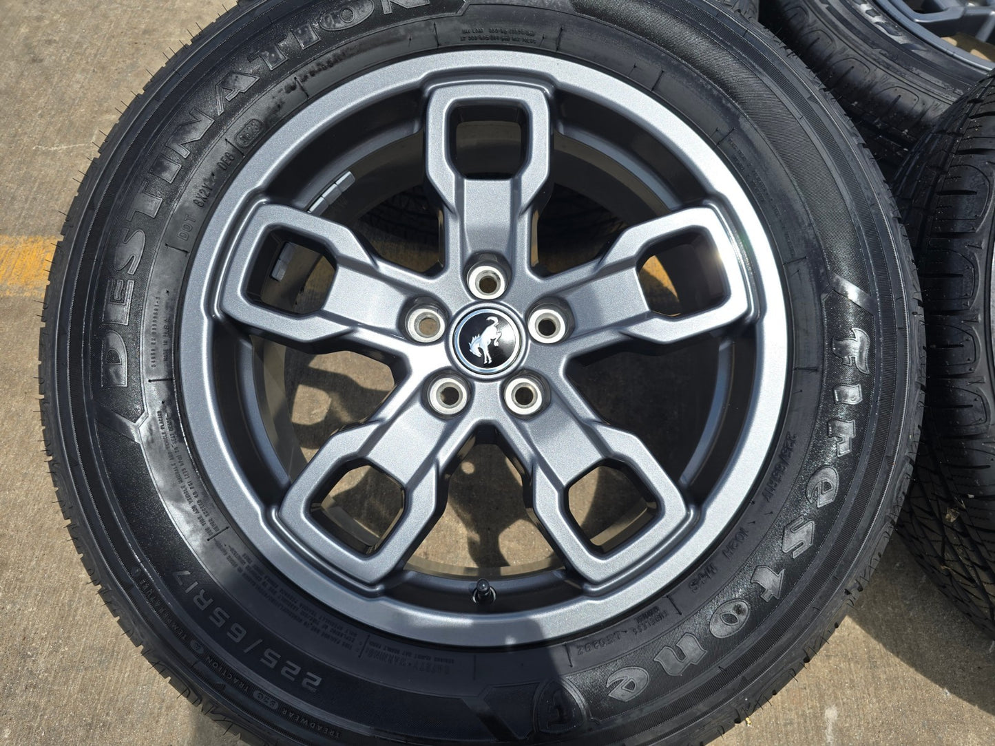 17" Ford Bronco Sport Maverick rims wheels 95019 10325 OEM 2023 2024 2025