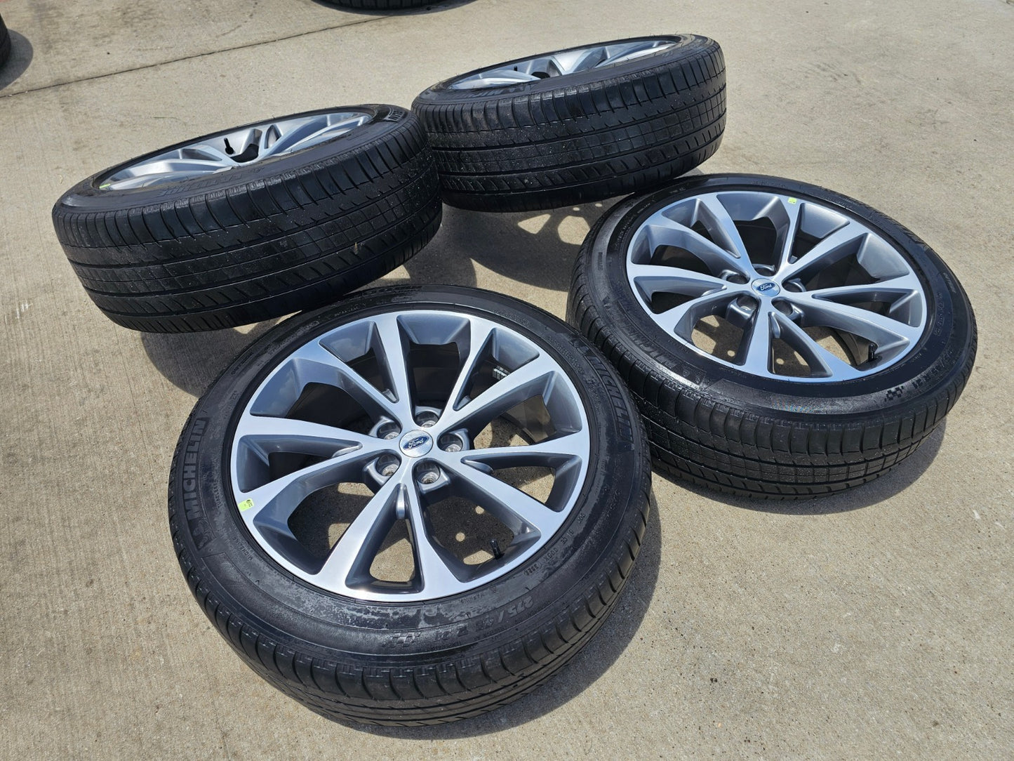 21" Ford Explorer ST OEM rims wheels Lincoln Aviator MICHELIN