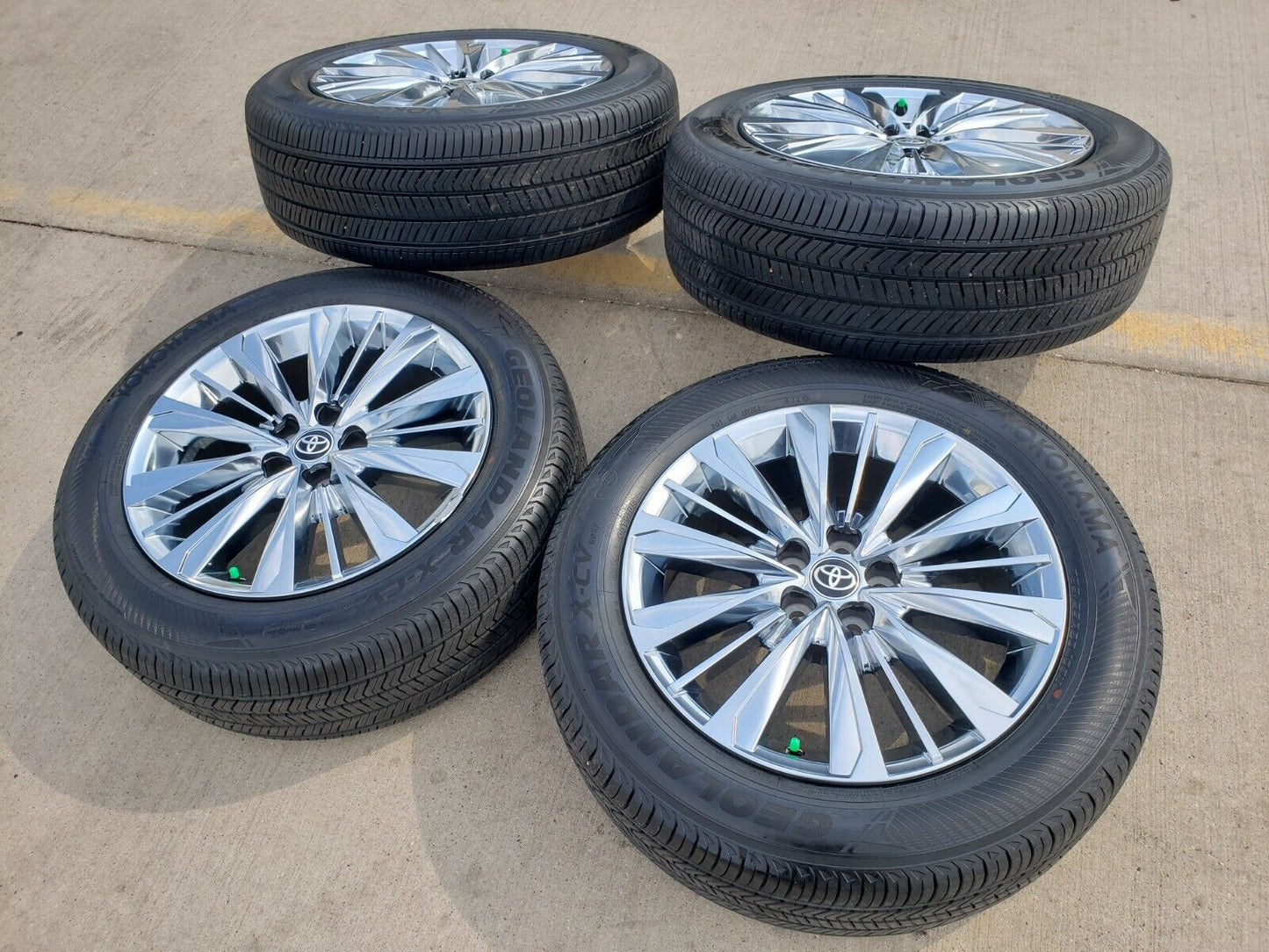 20" Toyota Grand Highlander OEM wheels rims tires Lexus TX350 NEW 2024 2025