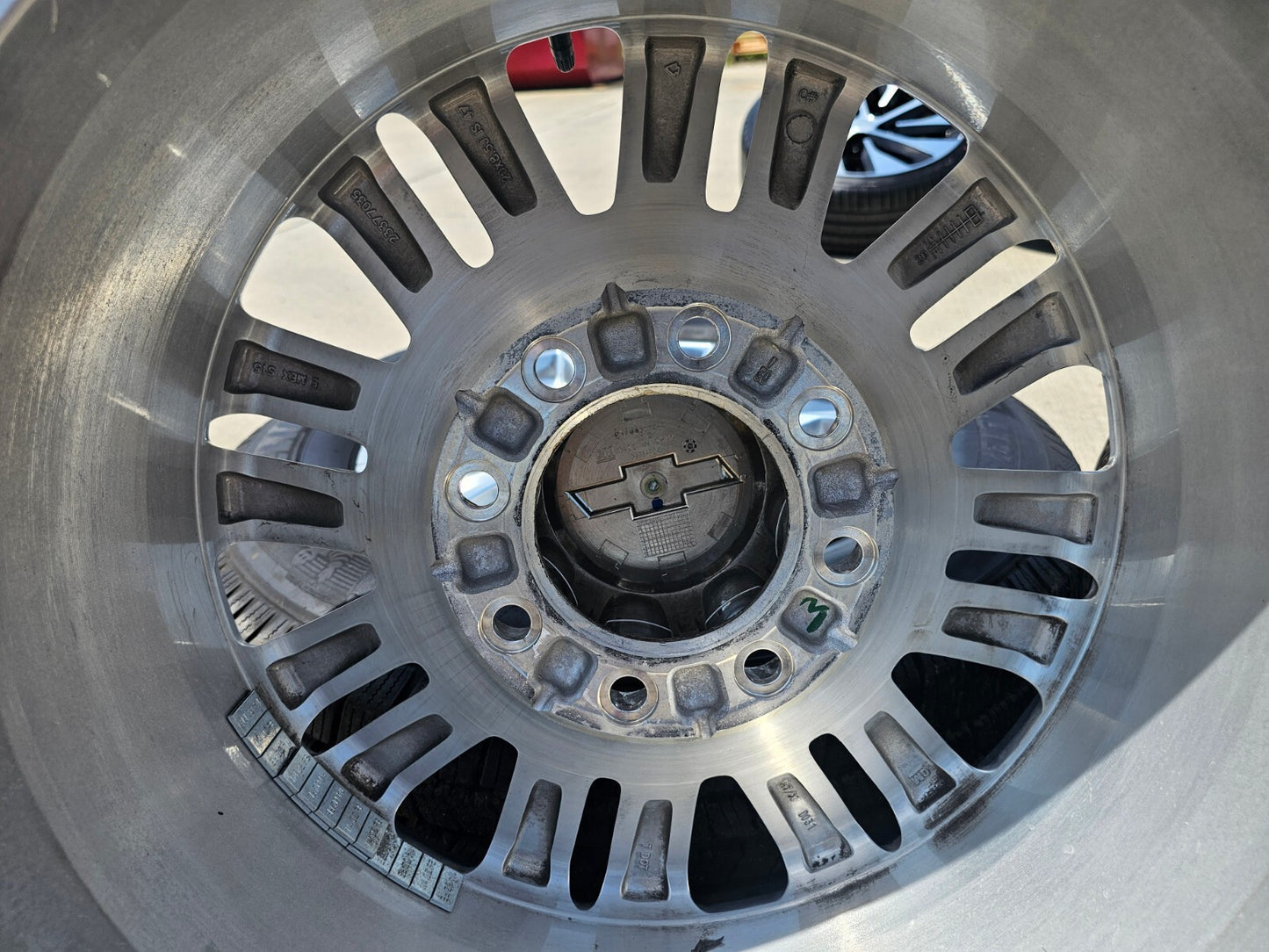 20" Chevy Silverado High Country 2500 3500 OEM 5961 wheels rims tires MICHELIN