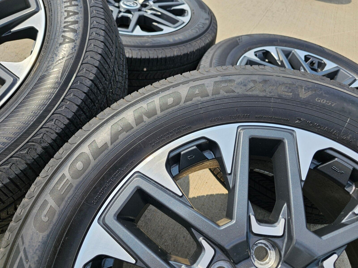 20" Toyota Tundra OEM wheels rims tires 2022 2023 2024 2025 Sequoia 95295