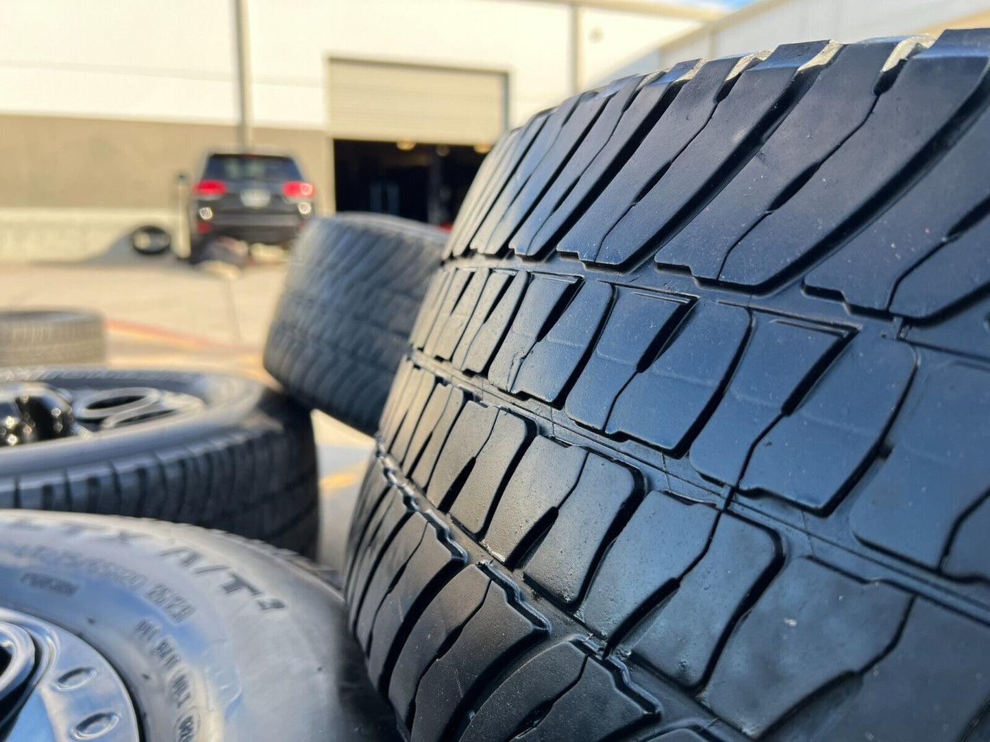 20" Ford F-250 F-350 OEM black TREMOR wheels rims 10299 tires