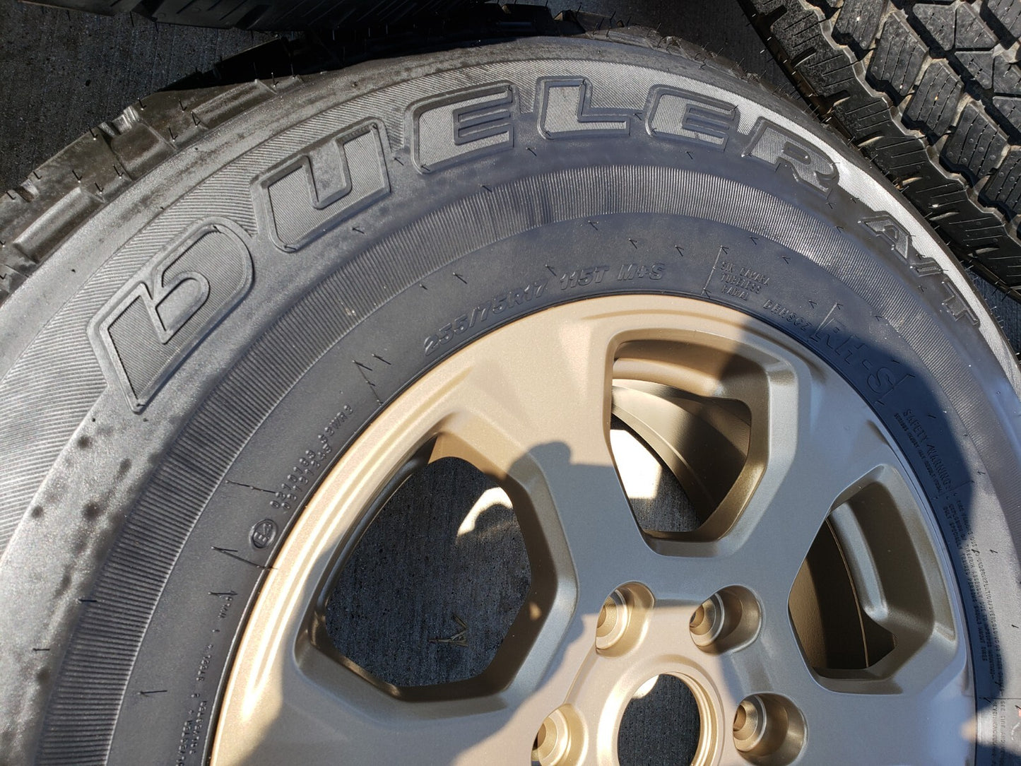 17" Ford Bronco HERITAGE wheels rims BRONZE tires NEW 10384 NEW
