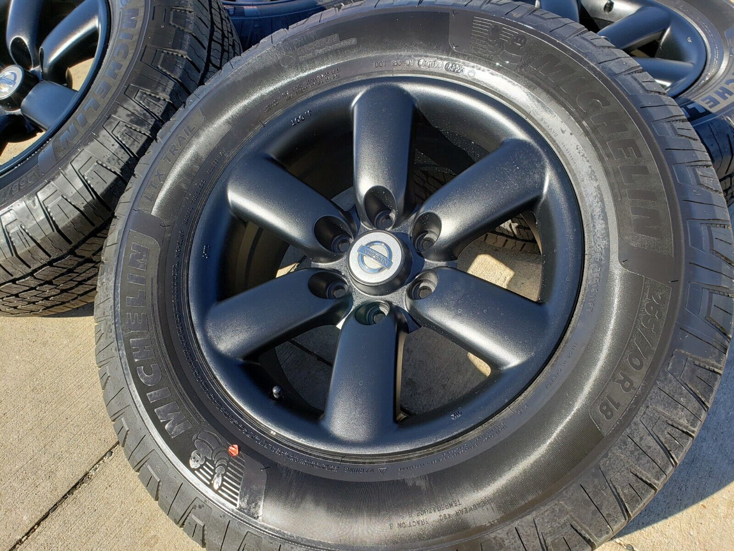 18" Nissan Titan Armada OEM black 62493 wheels rims 2015 2016 2023 2024 NEW