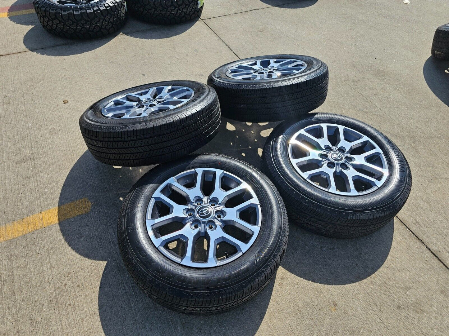 20" Toyota Tundra 2022 2023 TSS TRD OEM wheels rims tires 95359 Sequoia 75277