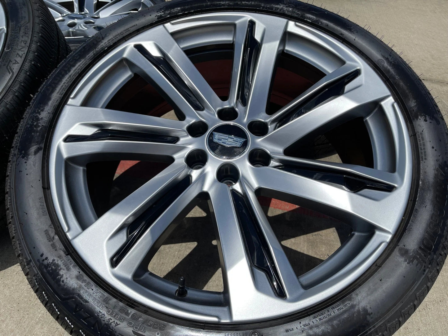 24" Cadillac Escalade V OEM wheels rims tires 2022 2023 2024 2025 2026