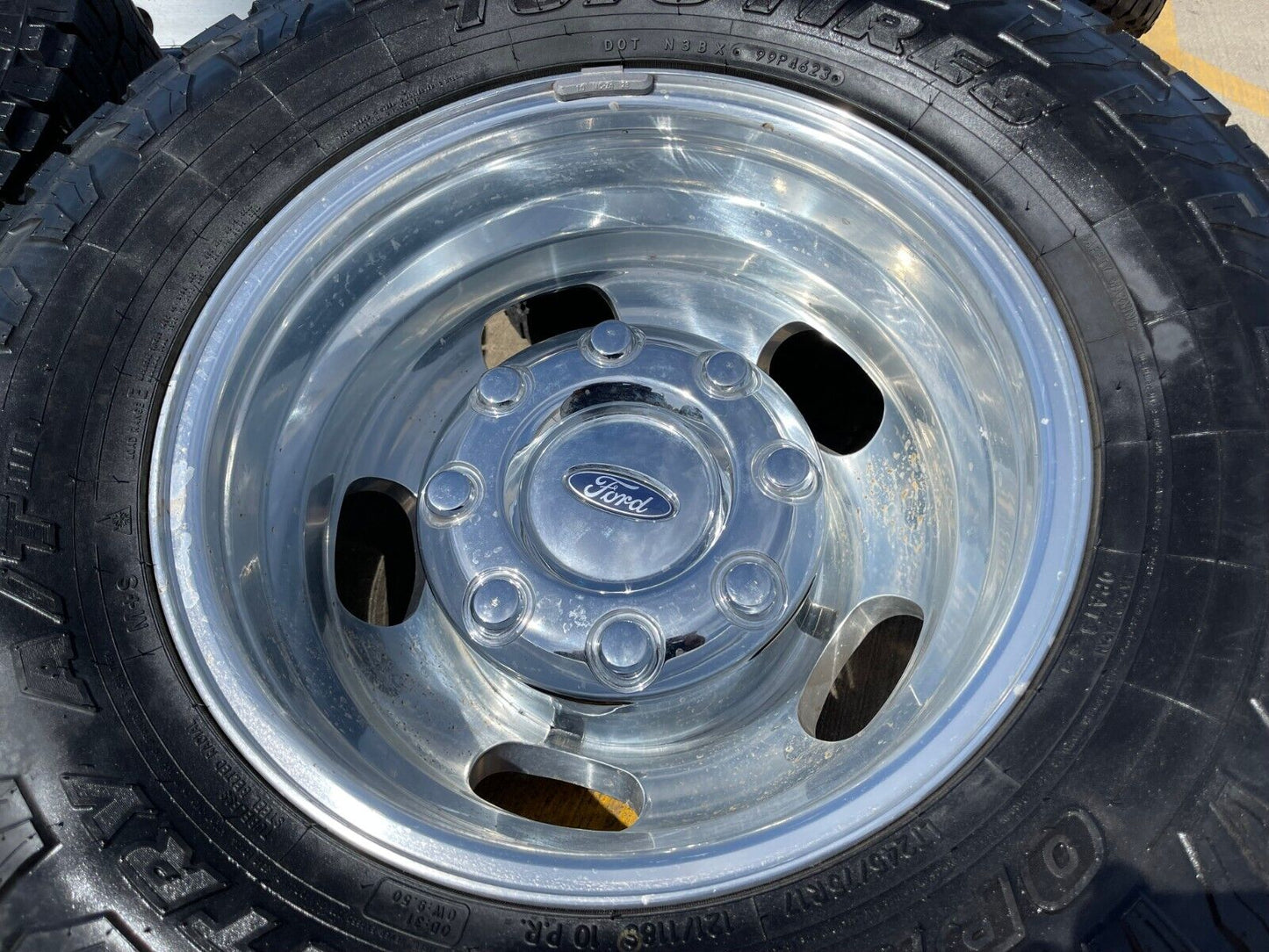 17" Ford F-350 Dually OEM 14077 14078 rims wheels 2023 2024 2025 TOYO